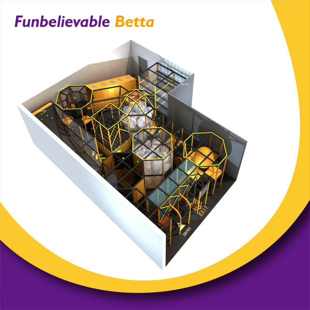 الشركة المصنعة للساحات التفاعلية Bettaplay TAG والملاعب الداخلية التجارية الناعمة