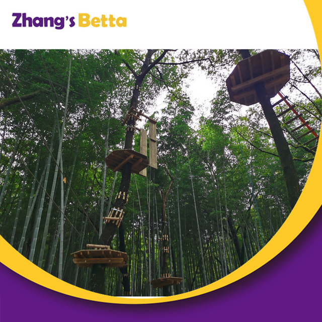 Bettaplay Adventure Park Equipment Cursos de entrenamiento de cuerdas al aire libre