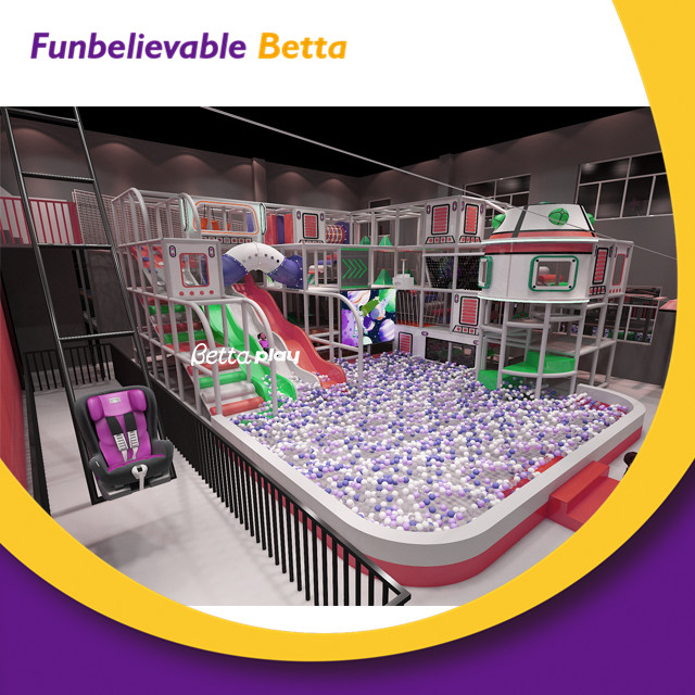 Bettaplay الصين الصانع معدات ملعب داخلي مدينة موضوع القلعة المشاغب 