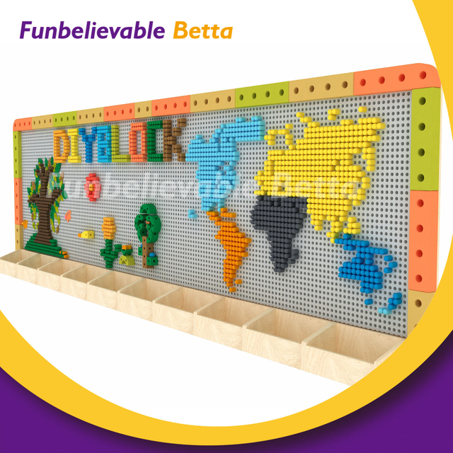 BetTaplay Nuevo diseño más vendido Grandes bloques de construcción Kid, Bocks de construcción de pared de Eva