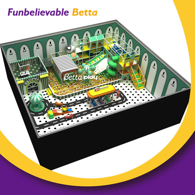 Bettaplay Park Rides Parque infantil interior Bungee Trampoline Soft Play a la venta