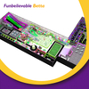 Bettaplay 2380 متر مربع مرافق الملاهي الرياضية والترفيهية معدات الملاهي الداخلية ملعب داخلي ملعب تجاري متكامل للأطفال ملعب داخلي مركز لعب لين مخصص للمنتزه الترفيهي