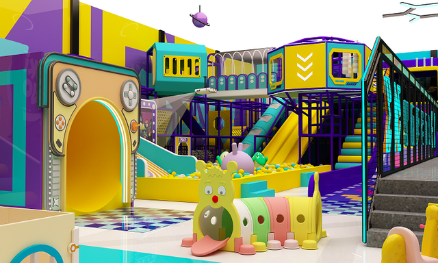BetTaplay 560SQM Playground comercial interior para niños Centro de juegos de Compensación para Kids Adventure Park
