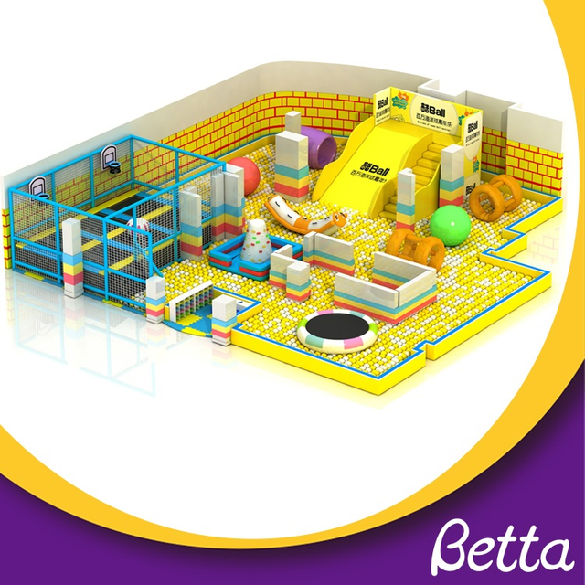 Parque infantil cubierto para ni&ntilde;os con certificaci&oacute;n Bettaplay a la venta 