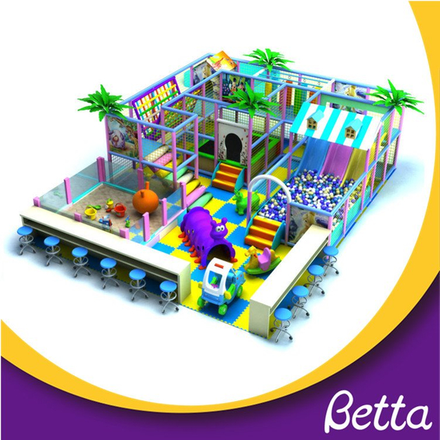 Equipo de juego suave para ni&ntilde;os, peque&ntilde;o parque infantil interior