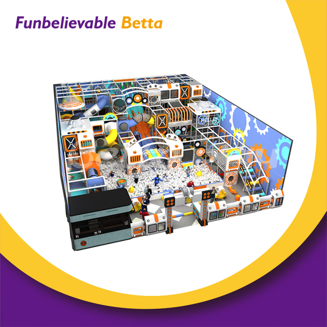 معدات ملعب داخلي من Bettaplay ذات طابع المحيط، منزلق داخلي صغير مع مرافق اللعب الناعمة لحوض سباحة Ocean Ball للمركز التجاري