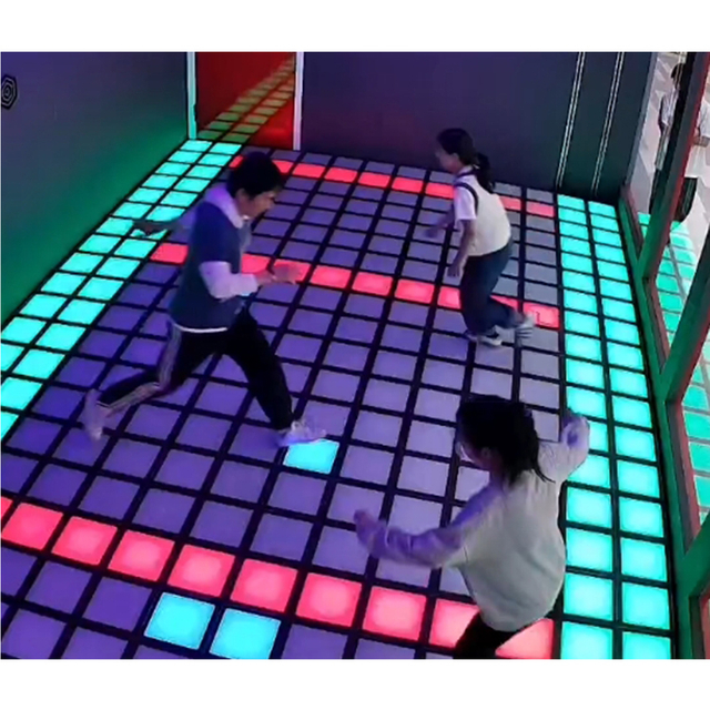 Bettaplay Juego de iluminaci&oacute;n de bloque de piso interactivo para ni&ntilde;os Juego interactivo de interior Parque infantil interior Parque infantil para ni&ntilde;os