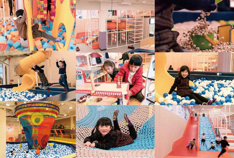 حالة ملعب Pokiddo للأطفال الداخلي: Wenzhou Longwan Rainbow Bay Vitality Space