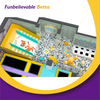 Bettaplay 570m&sup2; Piscina de bolas con tobog&aacute;n grande Estilo de animales de dibujos animados Parque de atracciones interior Equipo interior