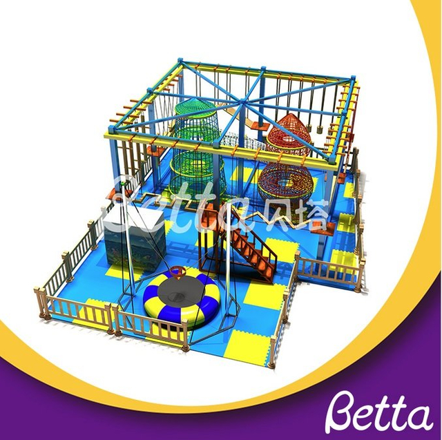 Bettaplay varios equipos de curso de cuerda de trampolín de color