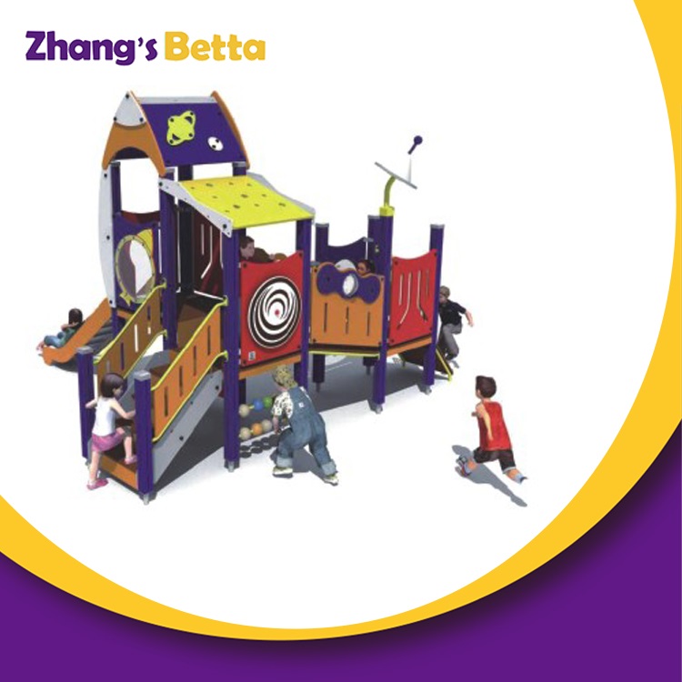 Mini Entertainment Play Structure Children Outdoor Playground Slide