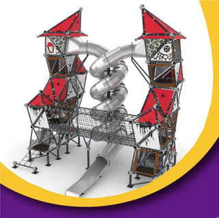 Bettaplay Outdoor Playground Big Stainless Steel Tube Slides for Kids And Adult