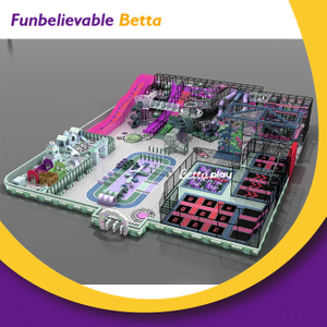 Bettaplay Naughty Castle Ball Commercial Equipment Playhouse Trampoline Indoor Kids Playground