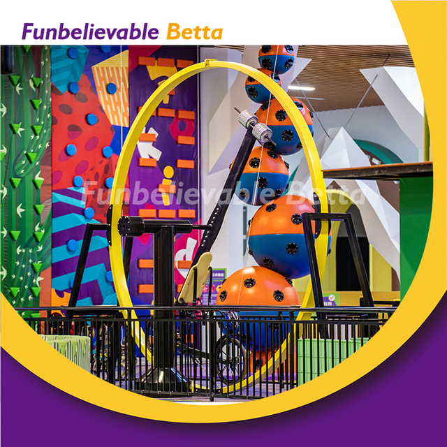 Bettaplay 360 Bike Shopping Mall Indoor Sport Park Indoor Play Trampol&iacute;n profesional interior a la venta
