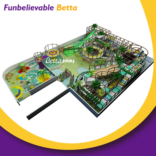 Bettaplay Commercial Jump Trampoline الشركة المصنعة لخطة عمل Air Kids Indoor Trampoline Park للبيع