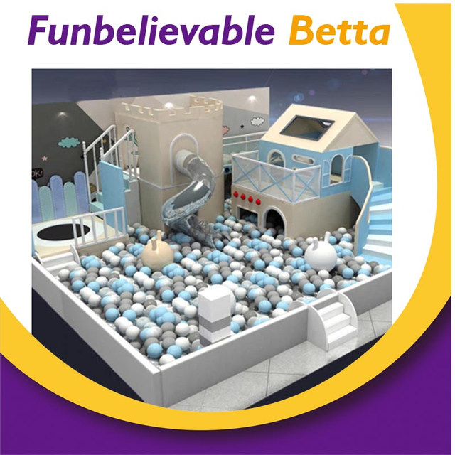 Betta Play-patio de juegos interior suave personalizado, equipo de Castillo travieso, regi&oacute;n de juego suave para interiores, pastillas de bola encantadoras