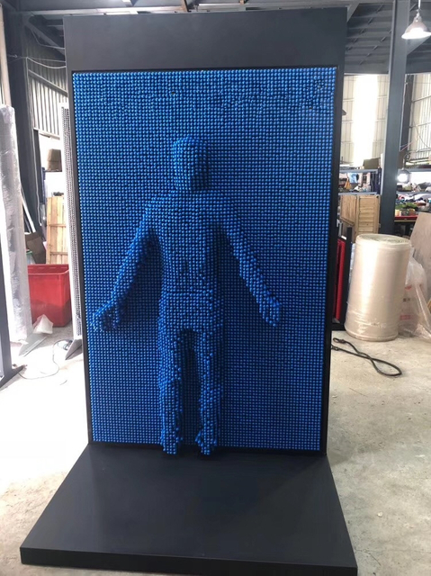 لعبة الحائط التفاعلية Bettaplay Giant Pin Art Wall لتأجير الحفلات