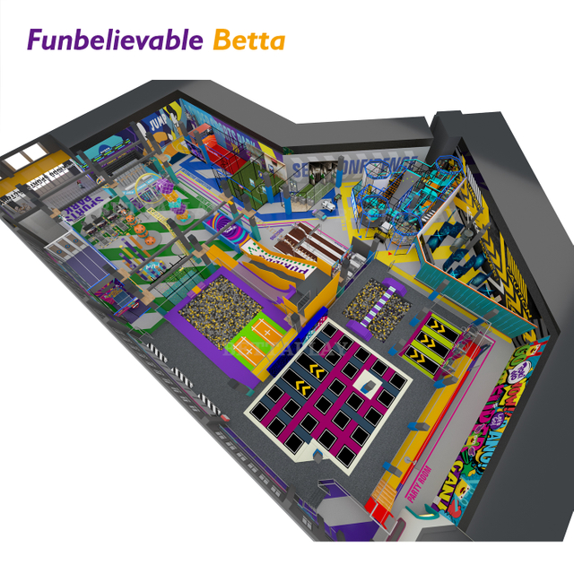 Bettaplay горячая крытая игровая площадка домашняя вечеринка центр для детей прыжки и лабиринт для детей