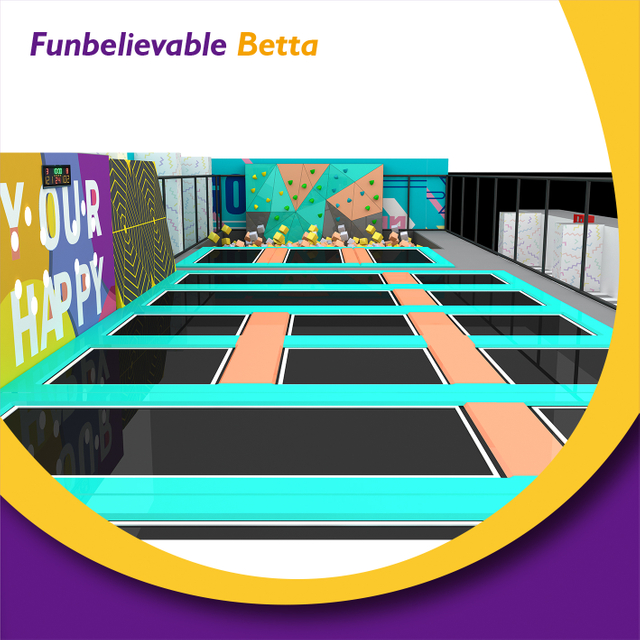 Bettaplay personaliza el parque de saltos para ni&ntilde;os Parque de trampol&iacute;n interior con &aacute;rea de juegos suaves para ni&ntilde;os Factory