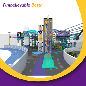 Bettaplay 500sq داخلي ترامبولين بارك مخصص للأطفال مرافق الترامبولين معدات ملعب حديقة الترامبولين الكبيرة