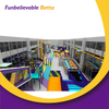 Tienda de franquicia Bettaplay, parque de atracciones con trampol&iacute;n con tobog&aacute;n grande y diversi&oacute;n interior de 1200 metros cuadrados