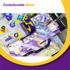 Bettaplay Dispositivos electr&oacute;nicos avanzados de 2600 m&sup2; Un parque de trampol&iacute;n interior con tobog&aacute;n regular y piscina de bolas grande para uso comercial