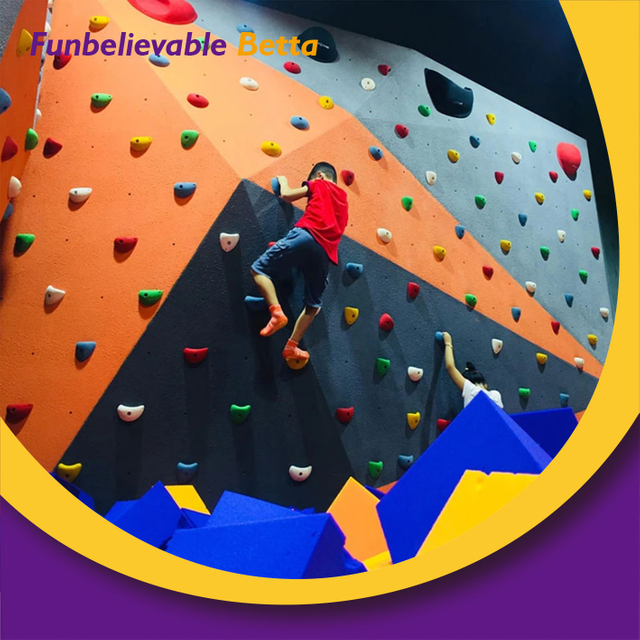 Bettaplay Trampoline Park Escalada en boulder para parque de trampolines para ni&ntilde;os a la venta