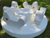 Bettaplay Soft Play Merry Go Round Equipo de juegos interior Soft Play