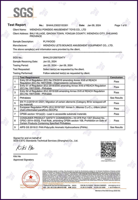 Отчет о химических испытаниях деревянной доски