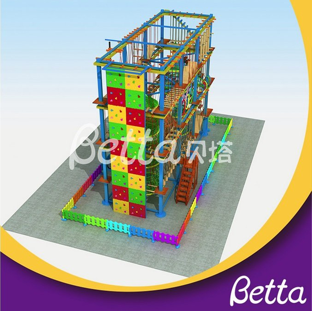 Bettaplay varios equipos de curso de cuerda de trampolín de color