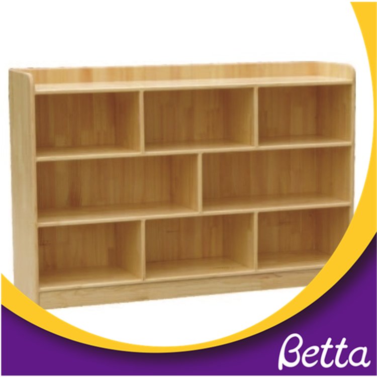  Color Melamine double faced particle board kindergarten bookshelf 