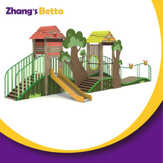 Mini Entertainment Play Structure Children Outdoor Playground Slide