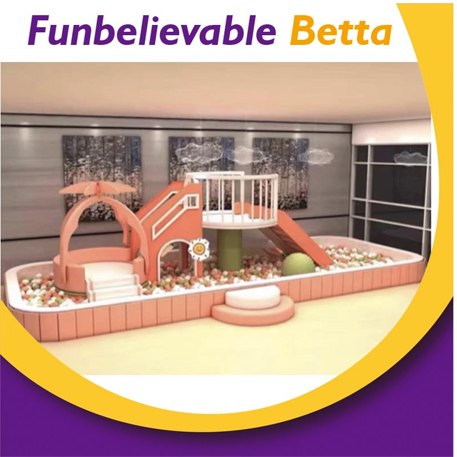 Betta Play-patio de juegos interior suave personalizado, equipo de Castillo travieso, regi&oacute;n de juego suave para interiores, pastillas de bola encantadoras