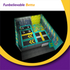 Bettaplay Parque de trampolines personalizado con muro de escalada Proveedor de Spider Man