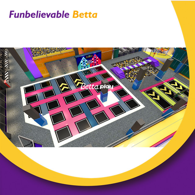 Планирование детской площадки Bettaplay, детский игровой парк, мягкий батутный парк на продажу