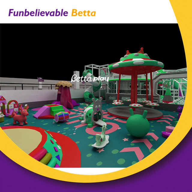 Bettaplay Funny Playground Kids Indoor Fun Equipment Slide Indoor Playground para uso comercial