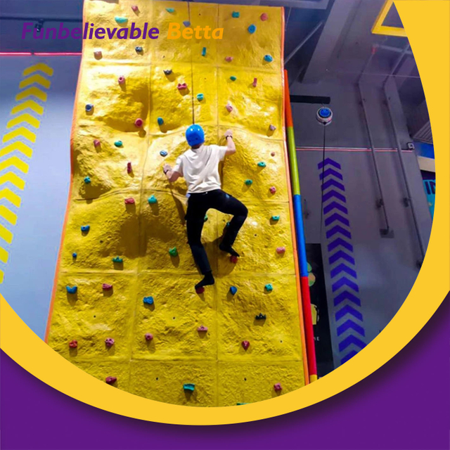Bettaplay Trampoline Park Escalada en boulder para parque de trampolines para ni&ntilde;os a la venta