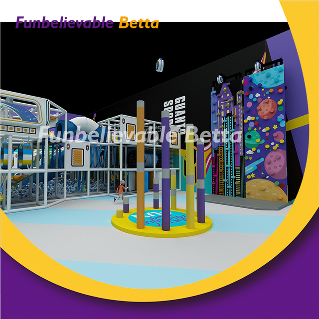Bettaplay estilo azul profesional salto libre piscina de bolas trampol&iacute;n interior trampol&iacute;n interior parque juego interior en venta