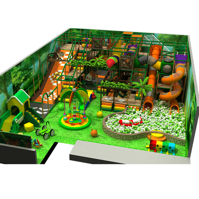 Bettaplay 250SQM 277SQM Equipo de juego suave para interiores con tema forestal para ni&ntilde;os para uso en parques de atracciones y centros comerciales