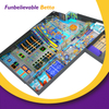 مجموعة ملعب داخلي Bettaplay بمساحة 4552 مترًا مربعًا مع شريحة LED لمعدات اللعب الداخلية للأطفال في متنزه الترامبولين للبيع