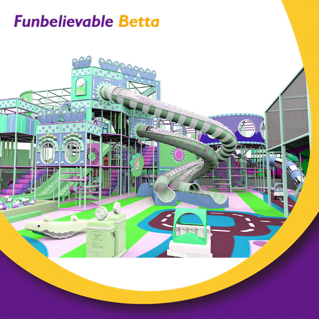 Servicio de personalizaci&oacute;n integral de 4500 m2 Estructuras de juegos para ni&ntilde;os a gran escala &Aacute;rea de juegos interior comercial