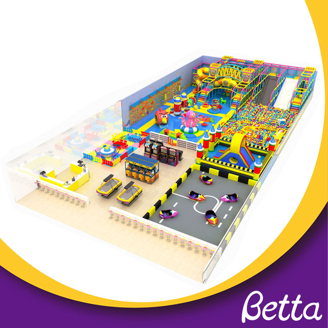 Bettaplay 2018 Новый дизайн крытой игровой площадки