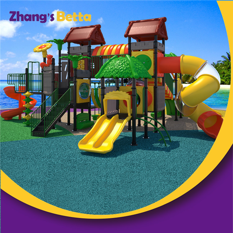 Hot Selling Outdoor Playground Equipment For Kids Outdoor Amusement Park Plastic Slide