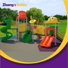 Pre-school Big Outdoor Plastic Slide Outdoor Playground for Sell