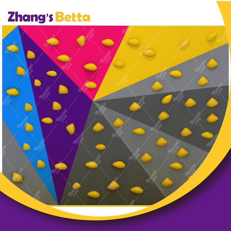 Indoor Playground Equipment Rock Wall Climbing