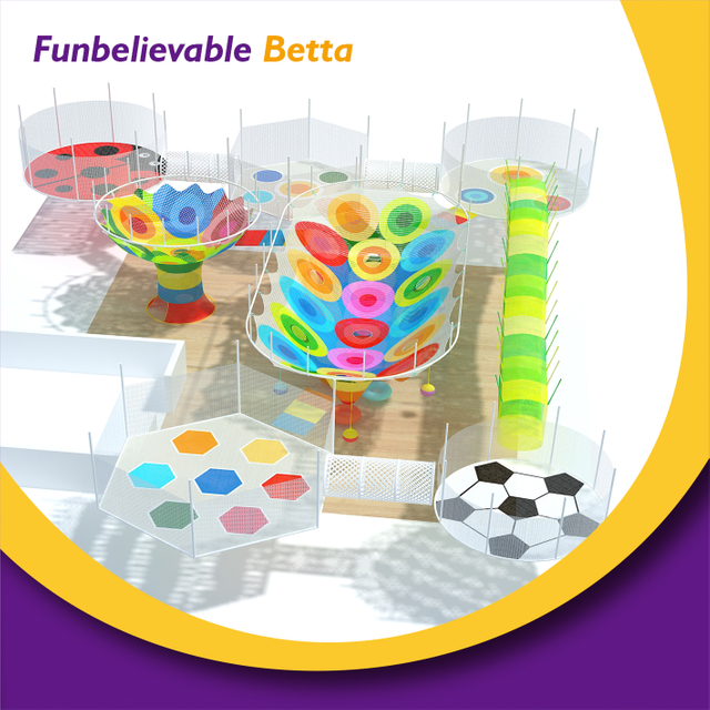 Bettaplay Crochet Indoor Kids Rope Playing Park Parkground Equipment Autor de salto de cuerda