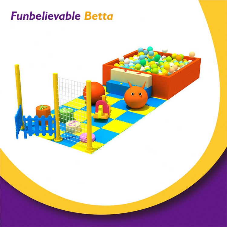 Betta Colorful Indoor Outdoor Soft Play Equipment Sets