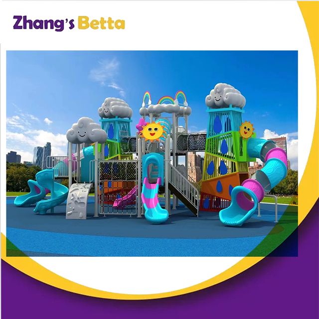 Bettaplay Sale Rainbow Outdoor Playground Children Outdoor Playground Slides Big Slides للبيع