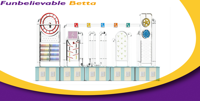 Bettaplay Kid Zone Playground Interactive Mall para niños Diversión