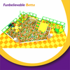 Bettaplay 399sqm ملاهي للأطفال Naughty Castle معدات ملعب داخلية لمنطقة اللعب الناعمة